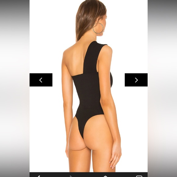Superdown one shoulder bodysuit, like new worn once xs - Picture 4 of 7